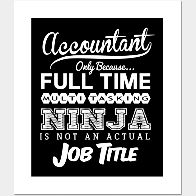 Accountant Wall Art by divawaddle